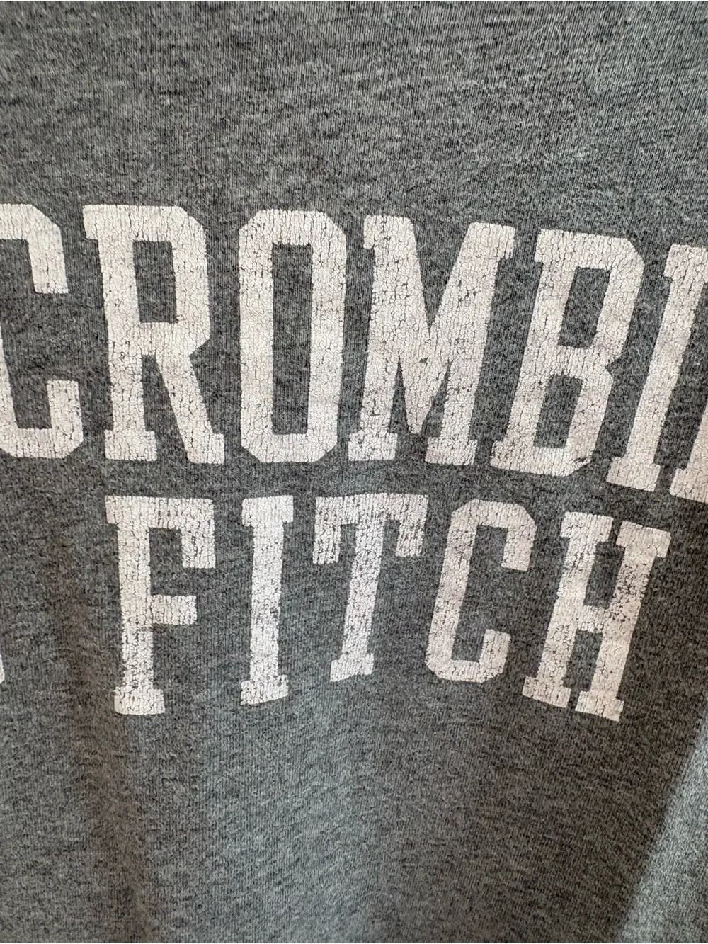 Abercrombie & Fitch Gray T-shirt XXL